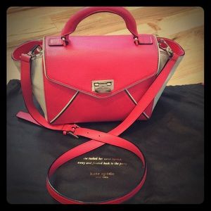 leather kate spade Magnolia Park laurel tote bag